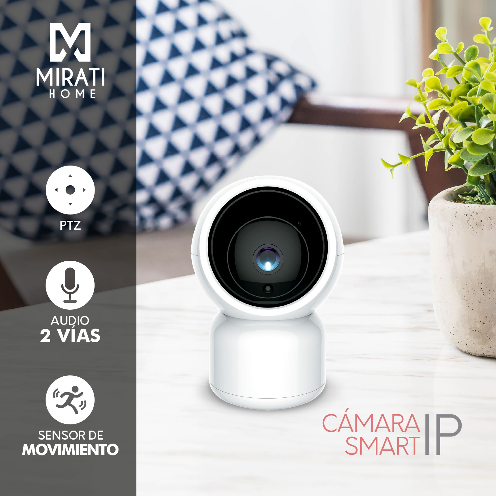 cámara smart home